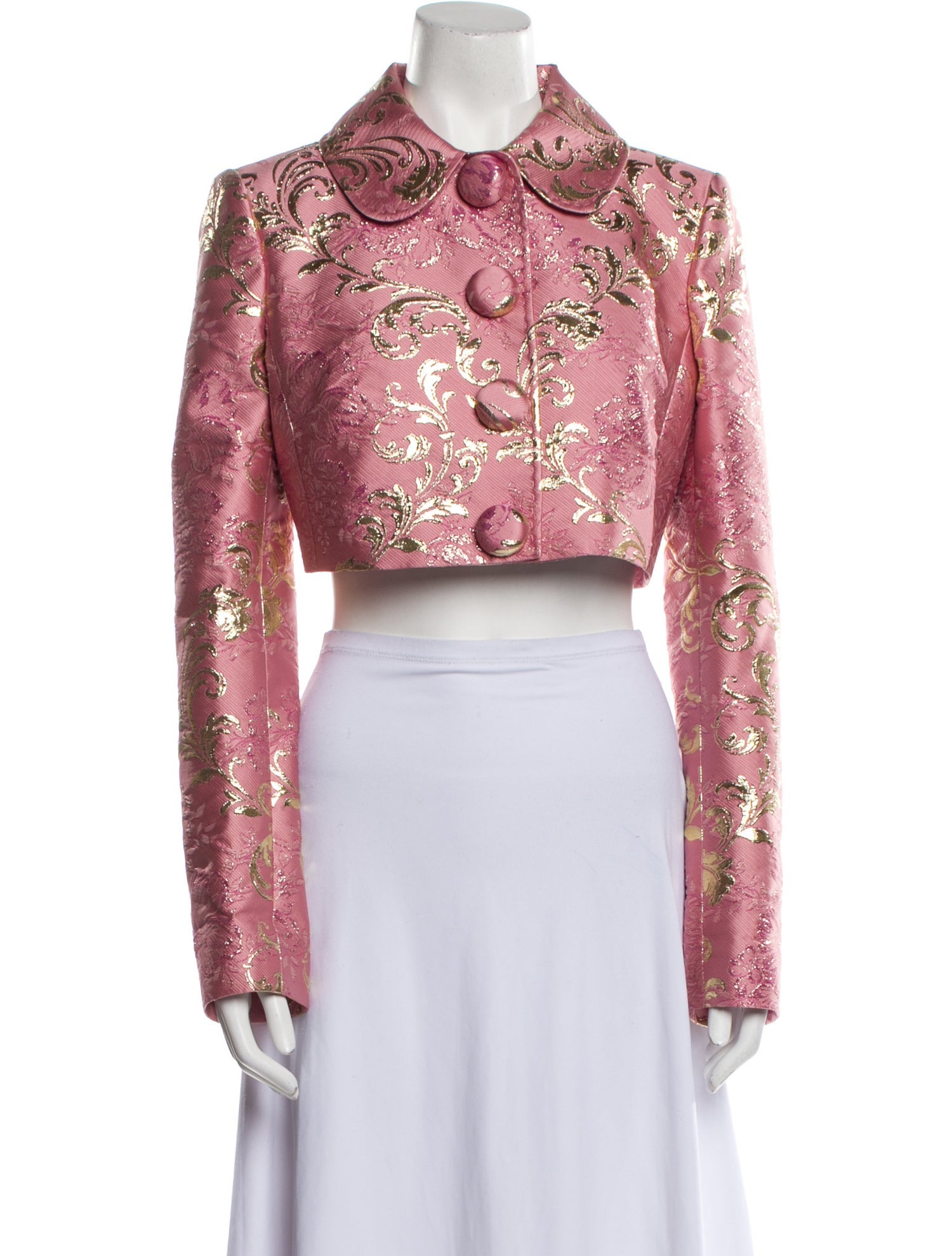 Dolce & Gabbana Floral Print Evening Jacket