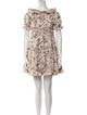 Dolce & Gabbana Floral Print Mini Dress