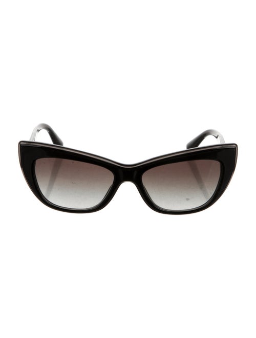 Dolce & Gabbana Cat-Eye Gradient Sunglasses