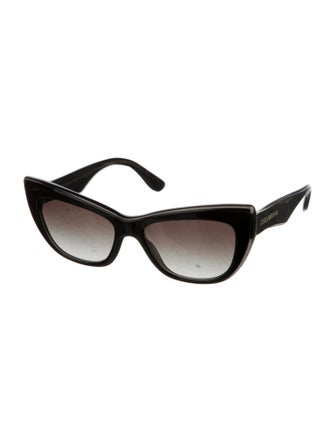 Dolce & Gabbana Cat-Eye Gradient Sunglasses