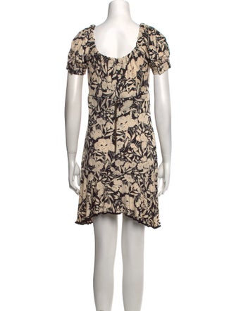 D&G Floral Print Mini Dress