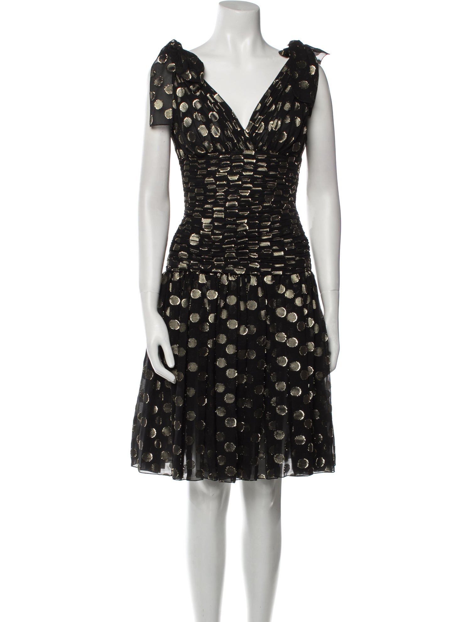 Dolce & Gabbana Silk Knee-Length Dress