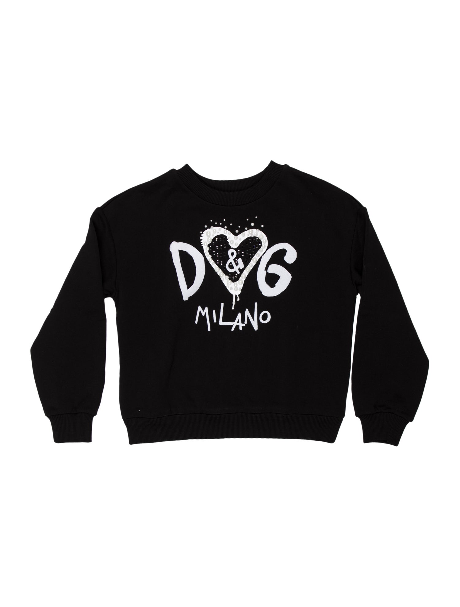 Dolce & Gabbana Girls' Long Sleeve Sweatshirt