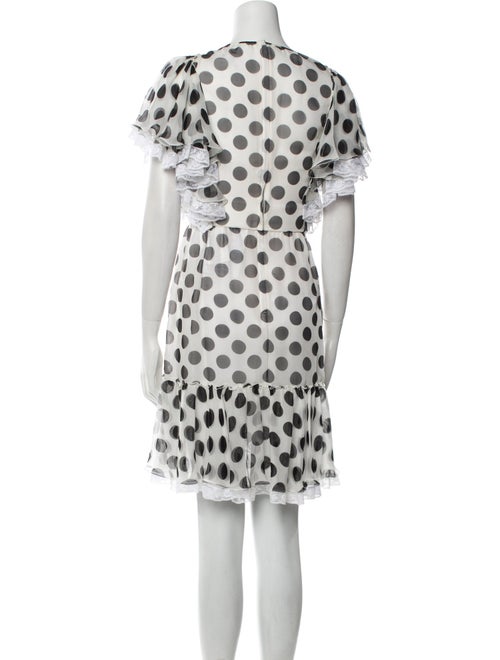 Dolce & Gabbana Silk Knee-Length Dress