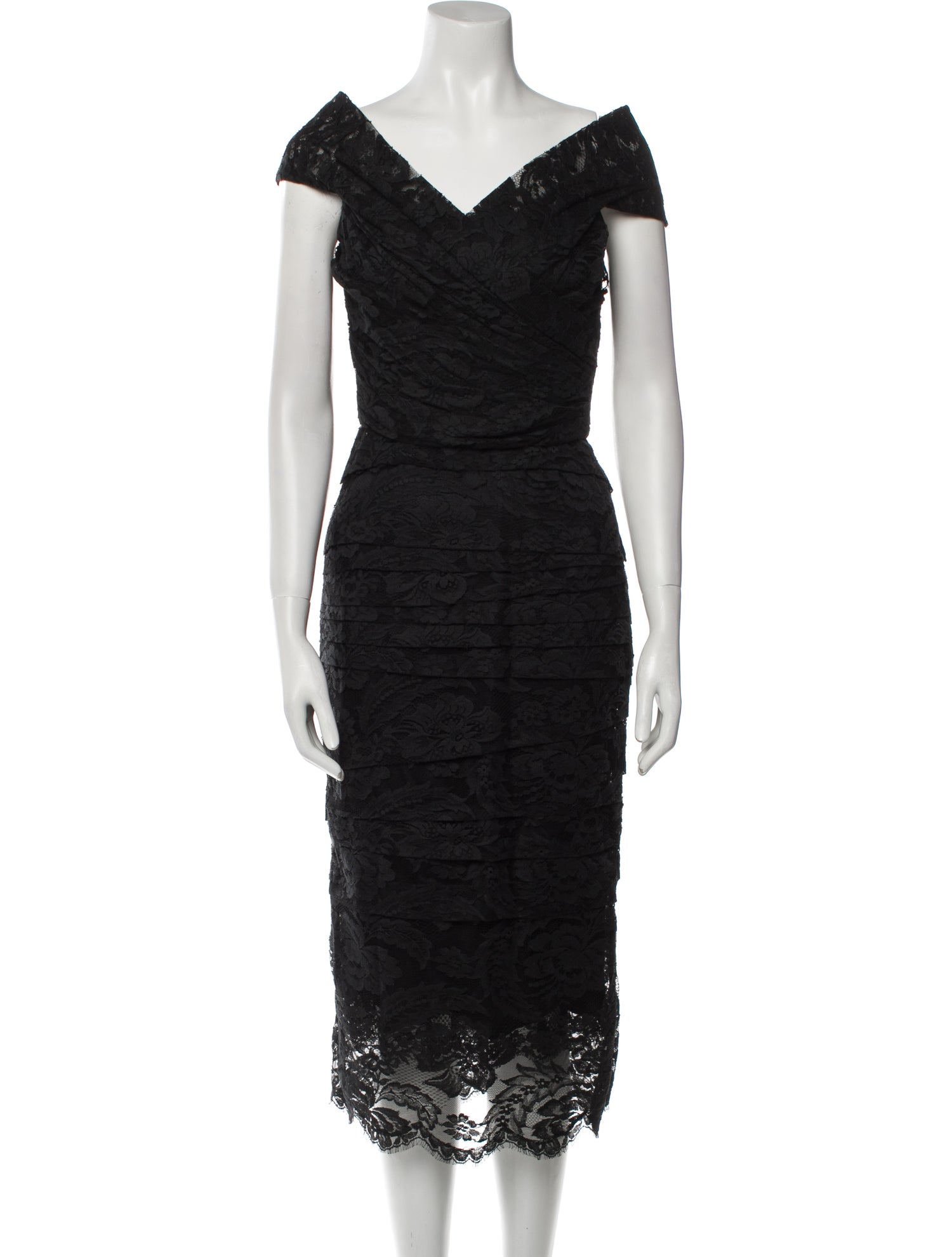 Dolce & Gabbana Lace Midi Length Dress