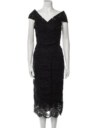 Dolce & Gabbana Lace Midi Length Dress