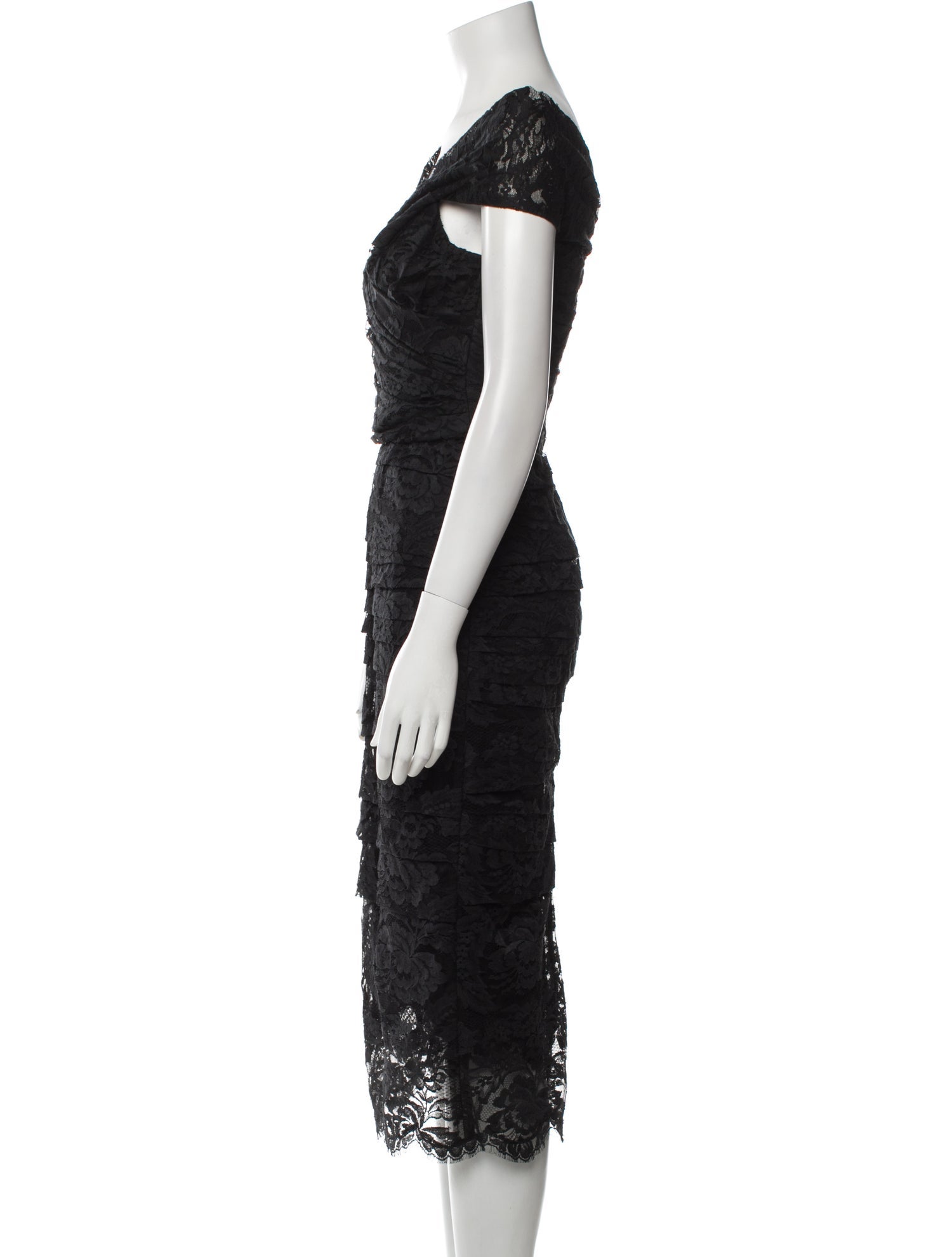 Dolce & Gabbana Lace Midi Length Dress