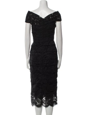 Dolce & Gabbana Lace Midi Length Dress