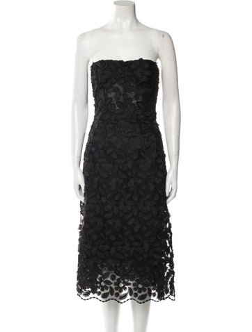 Dolce & Gabbana Dresses Strapless Knee-Length Dress Us2, It38 | XS