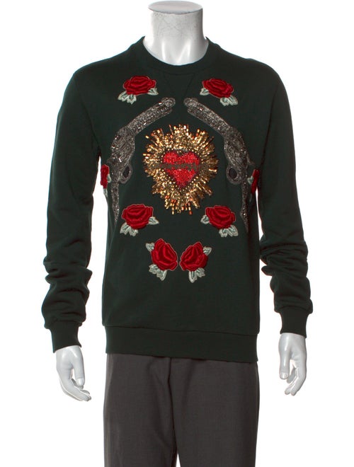 Dolce & Gabbana Graphic Print Crew Neck Sweatshirt