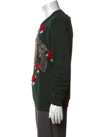 Dolce & Gabbana Graphic Print Crew Neck Sweatshirt