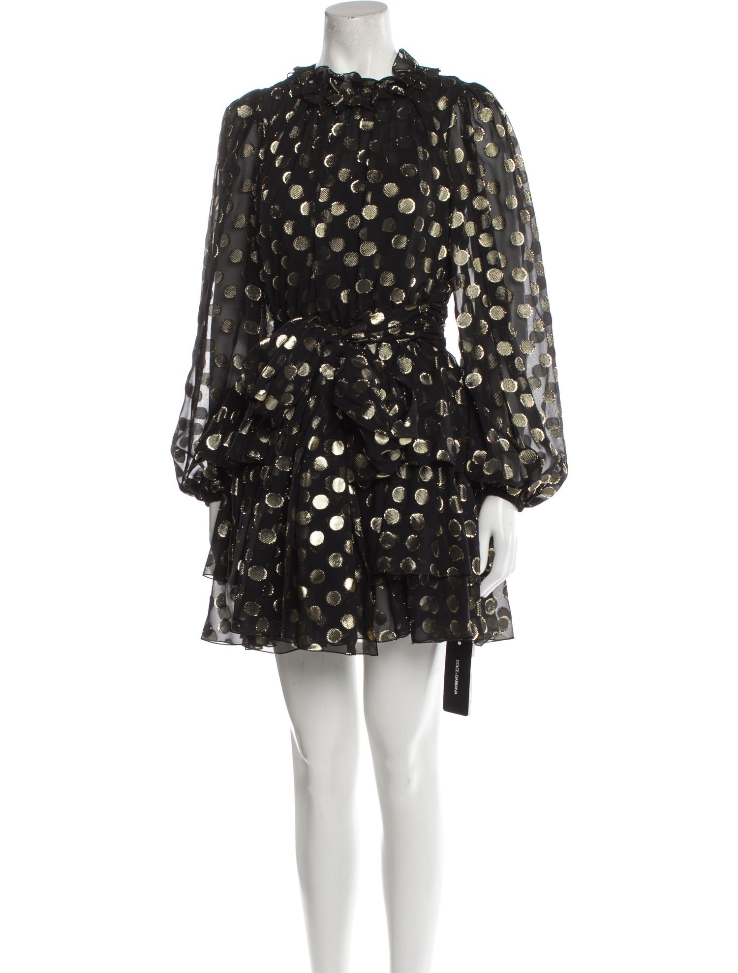 Dolce & Gabbana Silk Mini Dress