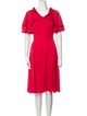 Dolce & Gabbana Silk Midi Length Dress w/ Tags