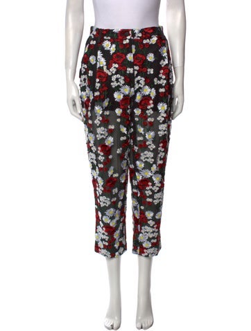 Dolce & Gabbana Pants Patterned Straight Leg Us8, It44 | M