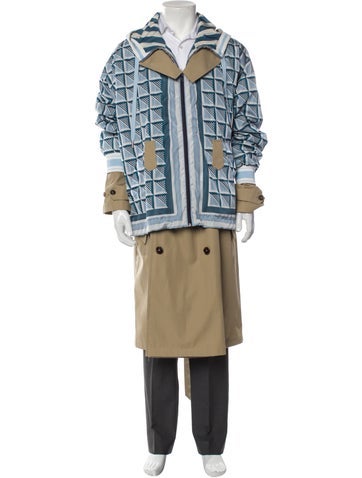 Dolce & Gabbana Outerwear Plaid Print Overcoat Us38, It48 | M