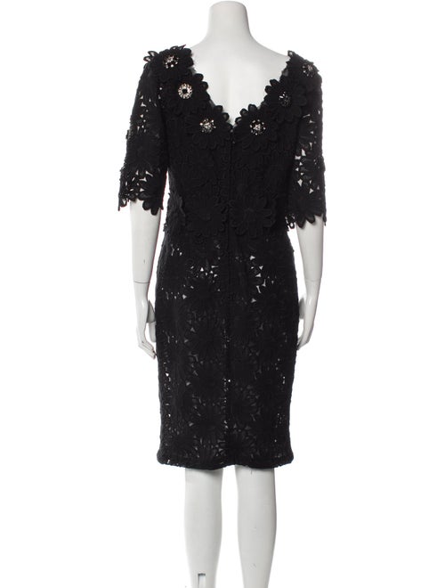 Dolce & Gabbana Crochet Knee-Length Dress