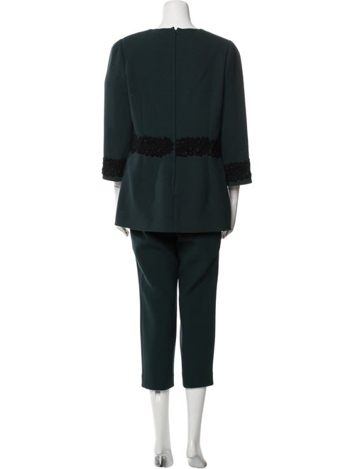 Dolce & Gabbana Embroidered Accent Pant Set