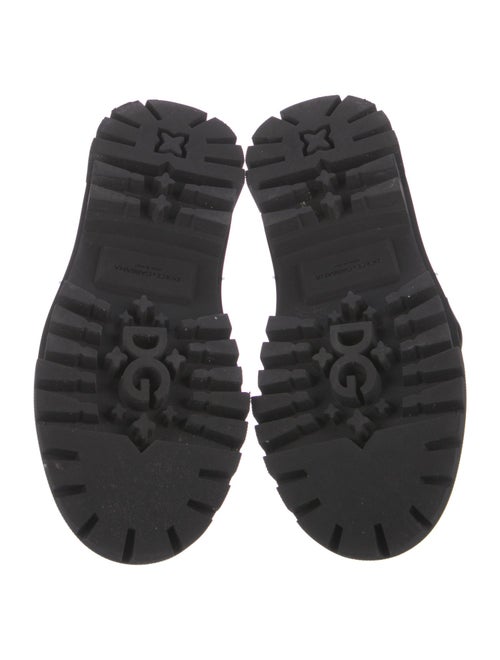 Dolce & Gabbana Leather Hiking Boots