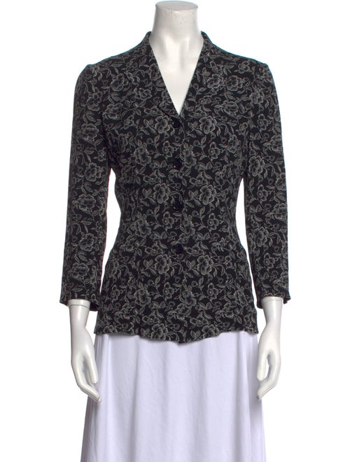 Dolce & Gabbana Floral Print Blazer