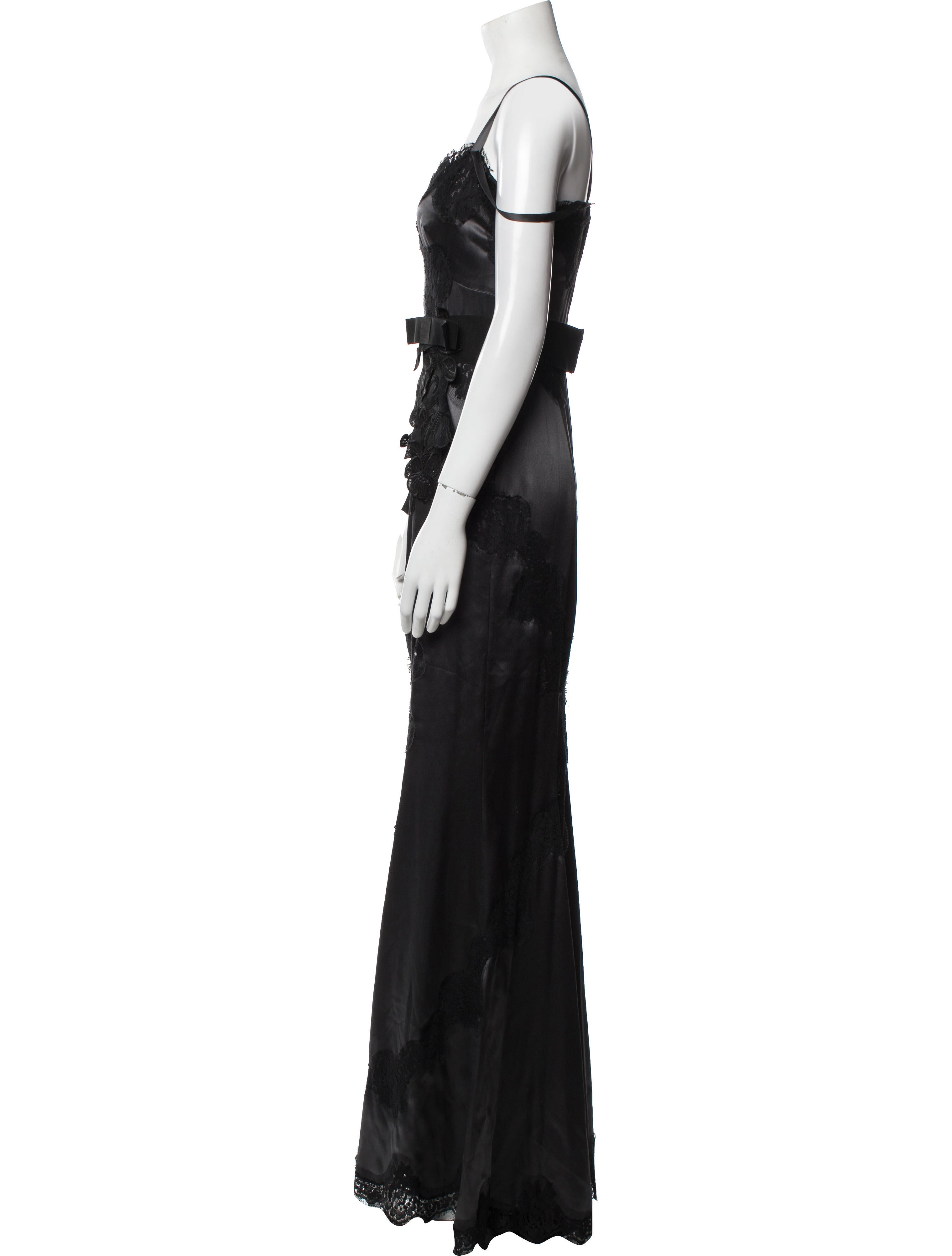 Dolce & Gabbana Square Neckline Long Dress