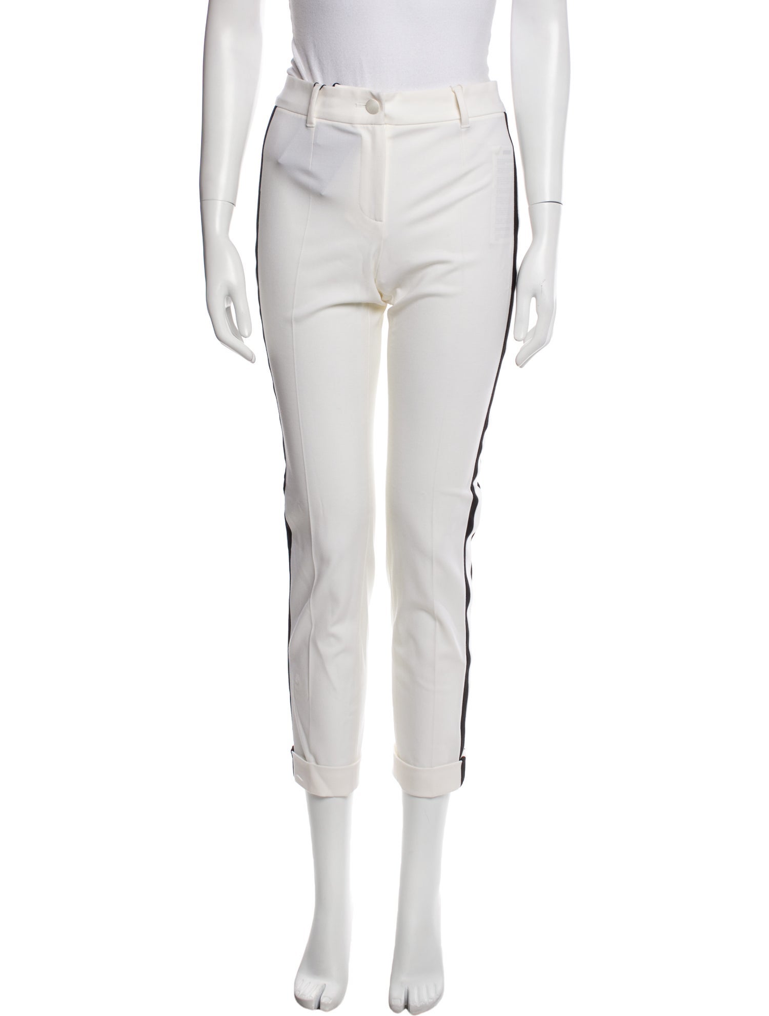 Dolce & Gabbana Virgin Wool Straight Leg Pants w/ Tags