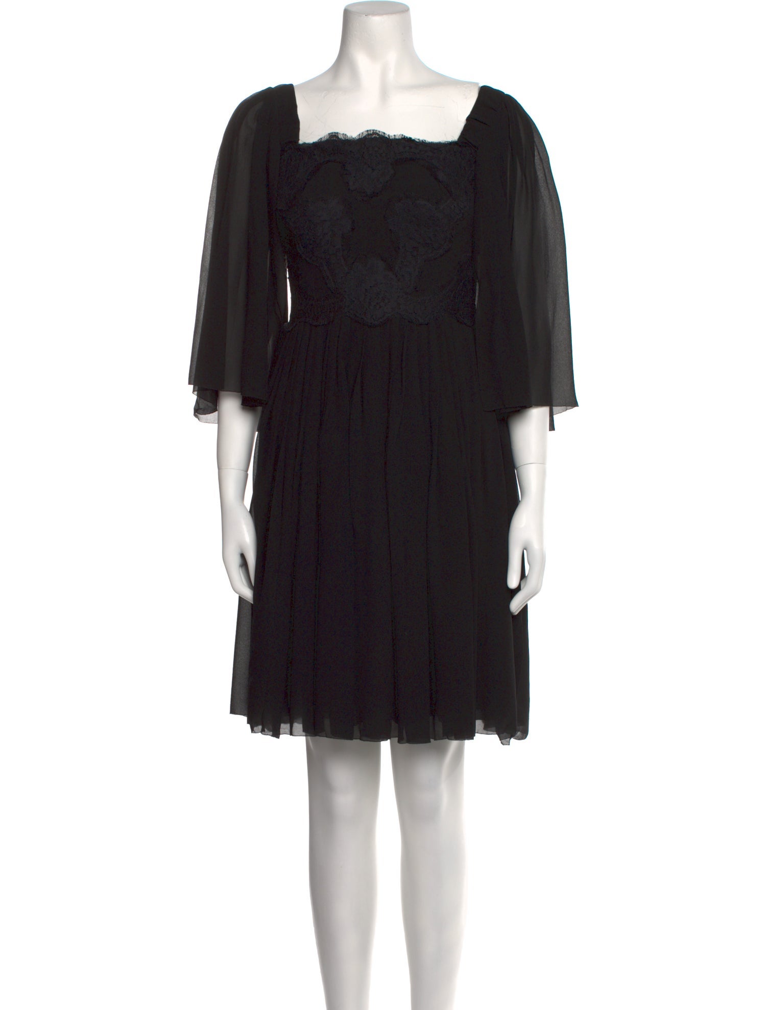 Dolce & Gabbana Silk Mini Dress w/ Tags