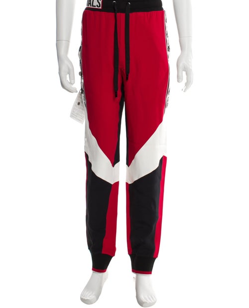 Dolce & Gabbana Colorblock Pattern Lounge Bottoms