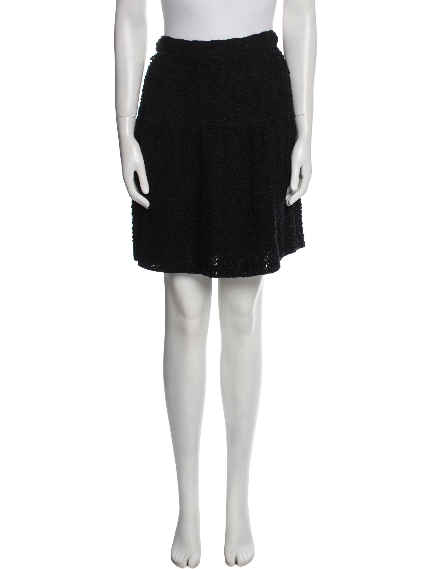 Dolce & Gabbana Lace Trim Embellishment Knee-Length Skirt