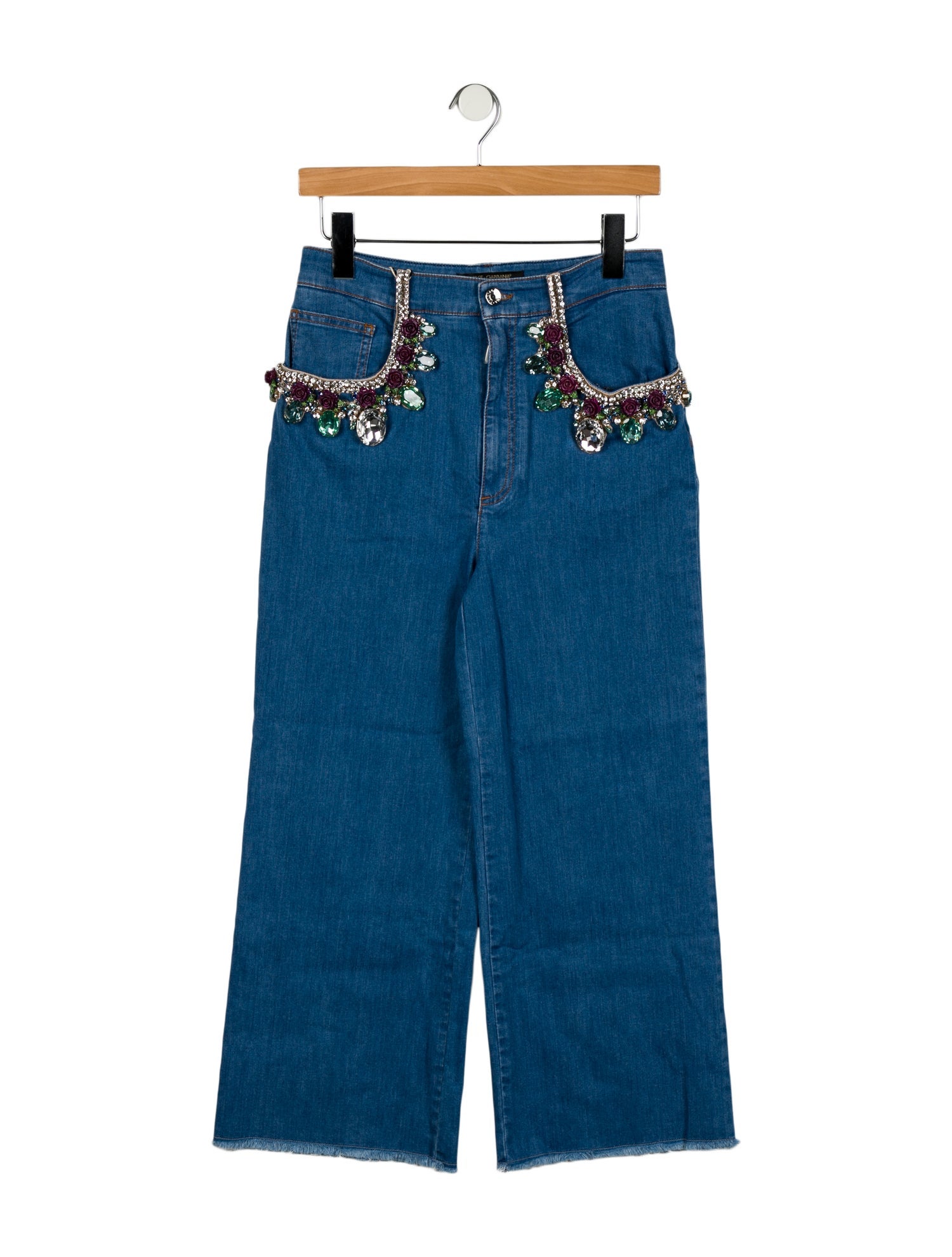 Dolce & Gabbana High-Rise Wide Leg Jeans
