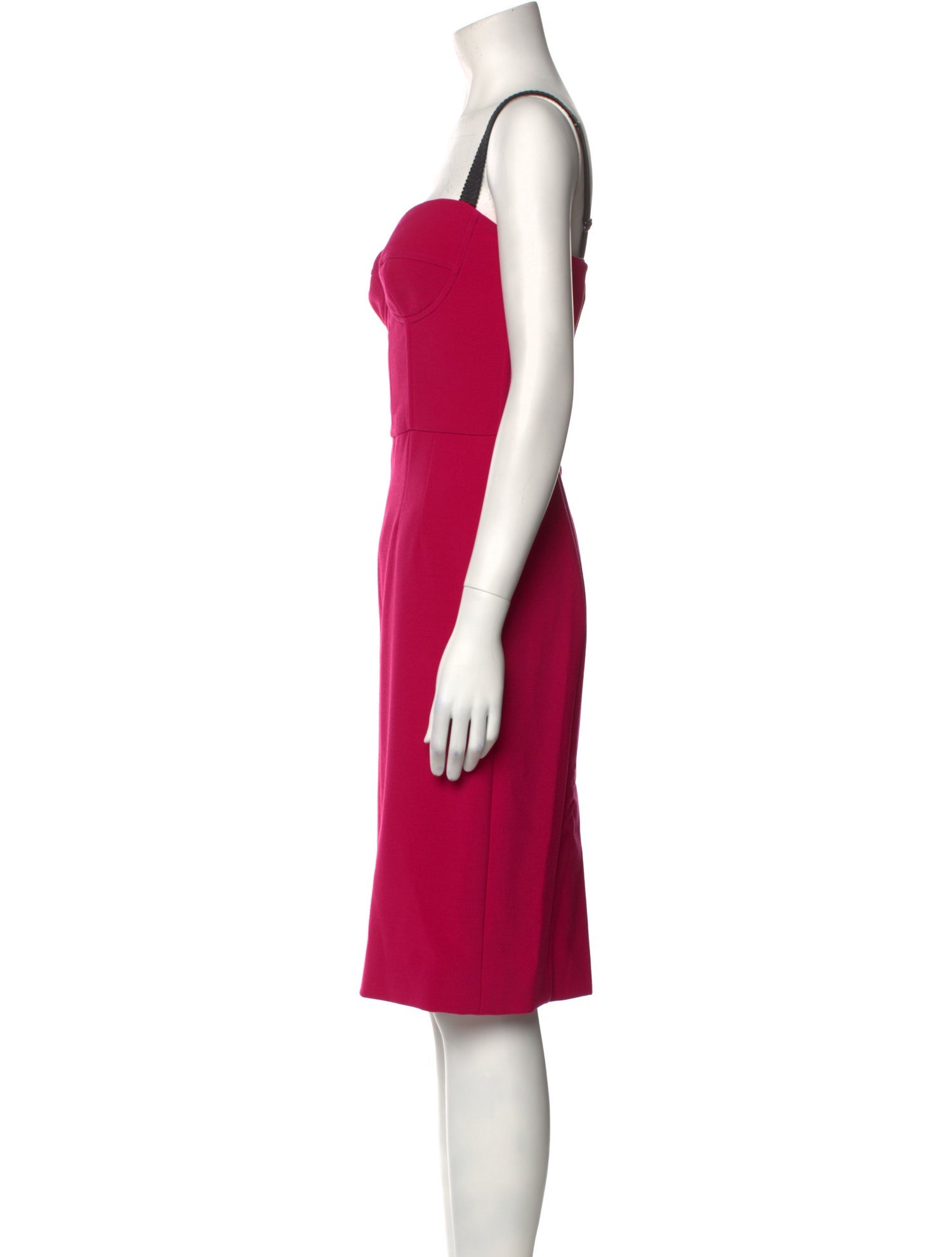Dolce & Gabbana Square Neckline Knee-Length Dress