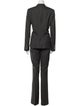 Dolce & Gabbana Virgin Wool Striped Pantsuit