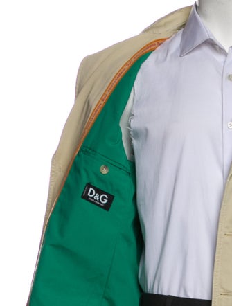 D&G Embroidered Accent Blazer