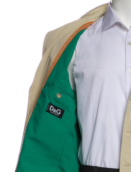 D&G Embroidered Accent Blazer