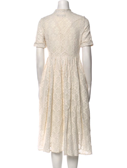 Dolce & Gabbana Crew Neck Midi Length Dress