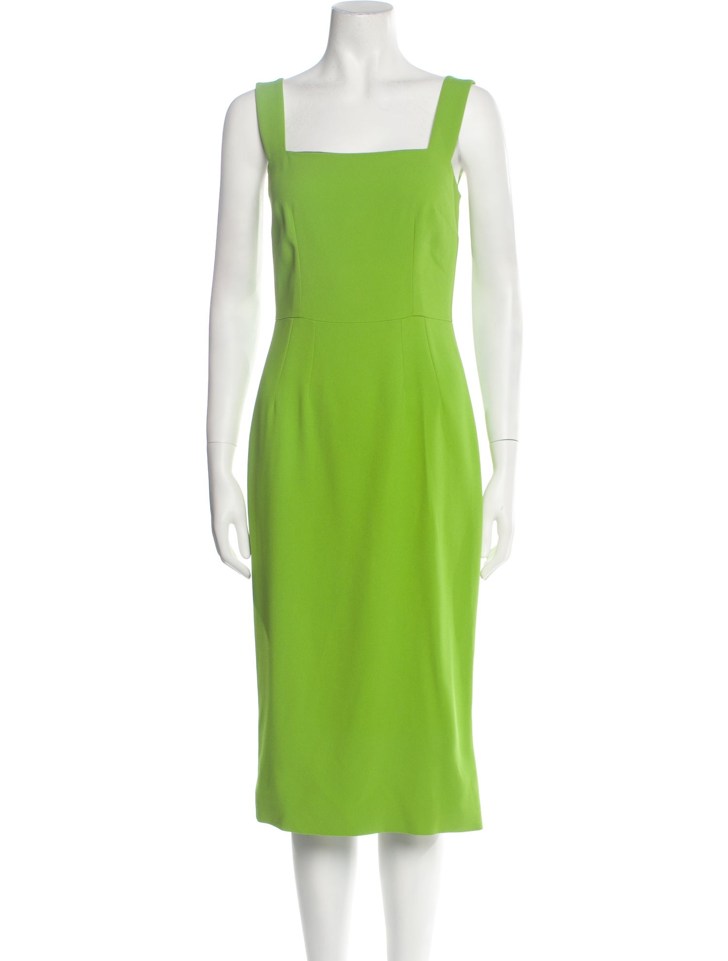 Dolce & Gabbana Square Neckline Midi Length Dress