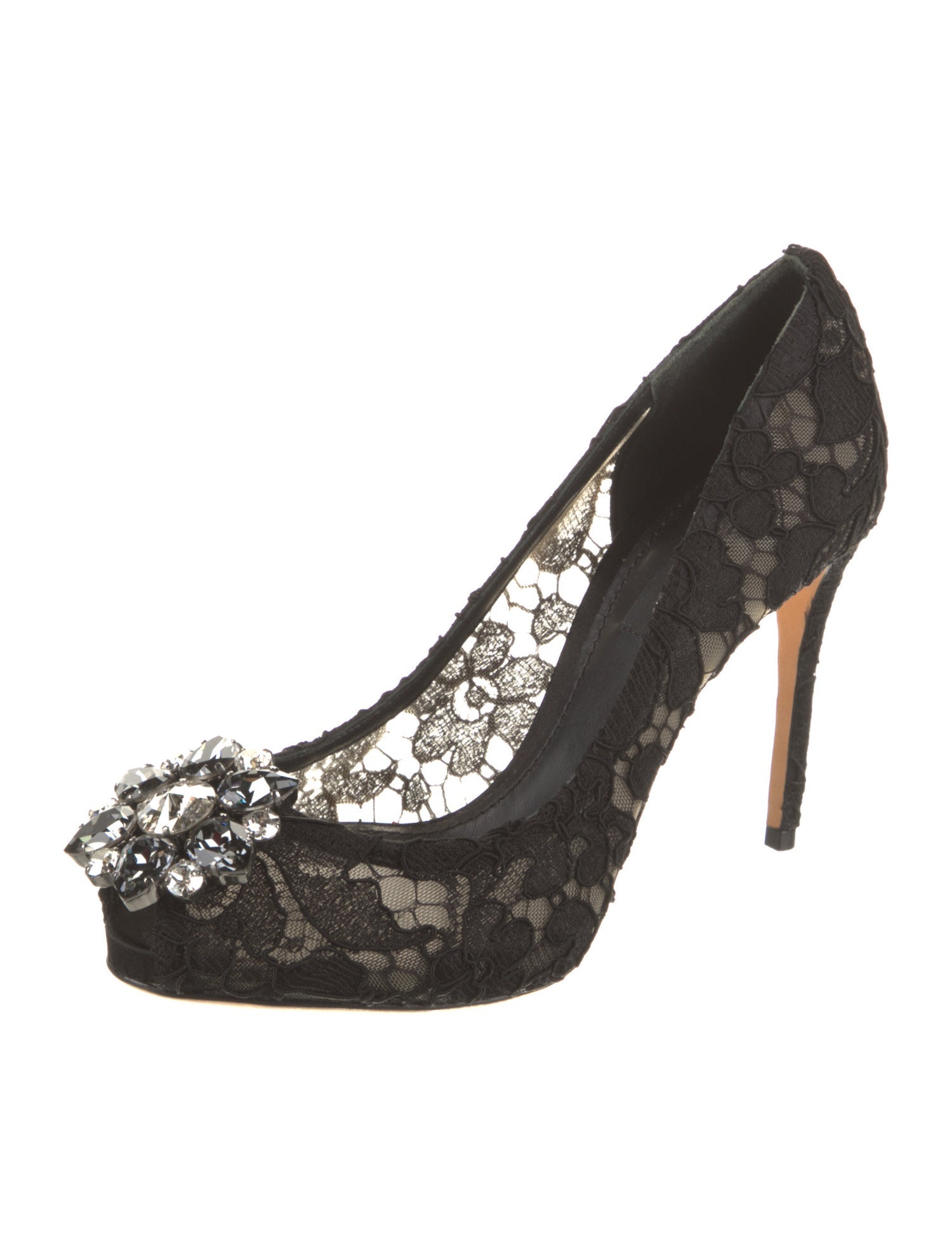 Dolce & Gabbana Lace Lace Pattern Pumps
