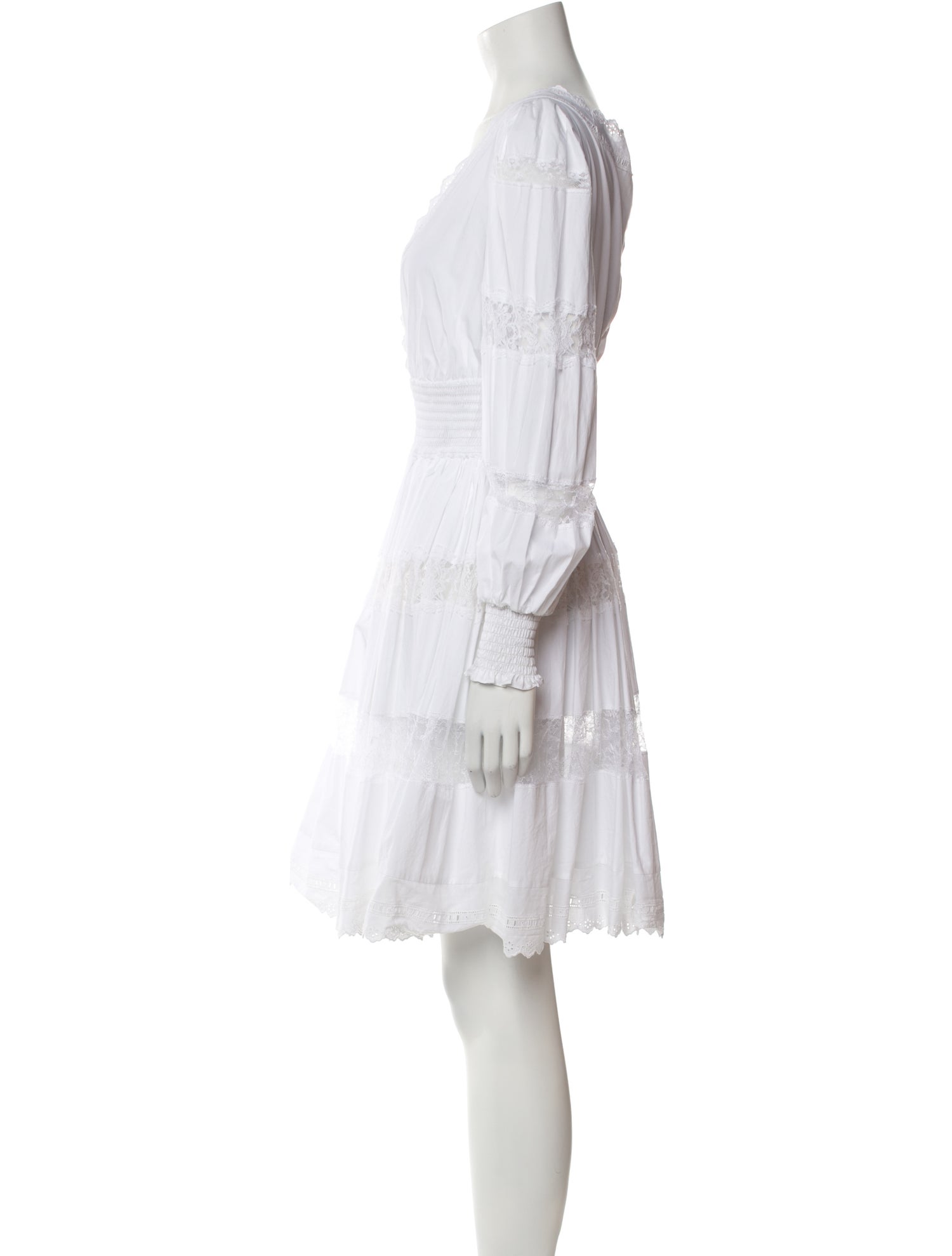 Dolce & Gabbana Plunge Neckline Mini Dress