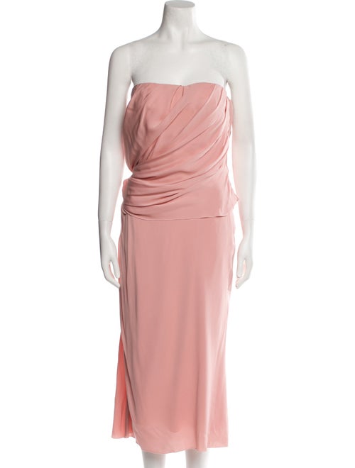 Dolce & Gabbana Silk Knee-Length Dress