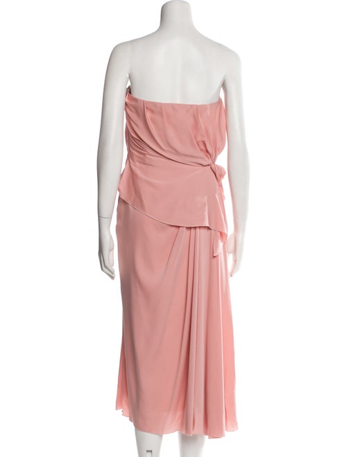 Dolce & Gabbana Silk Knee-Length Dress