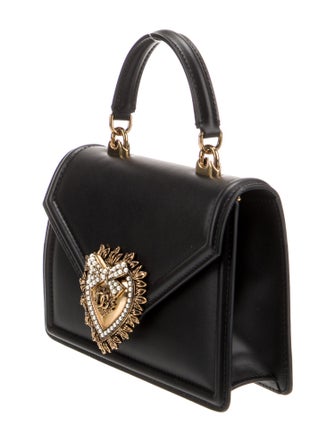 Dolce & Gabbana Faux Pearl Top Handle Bag