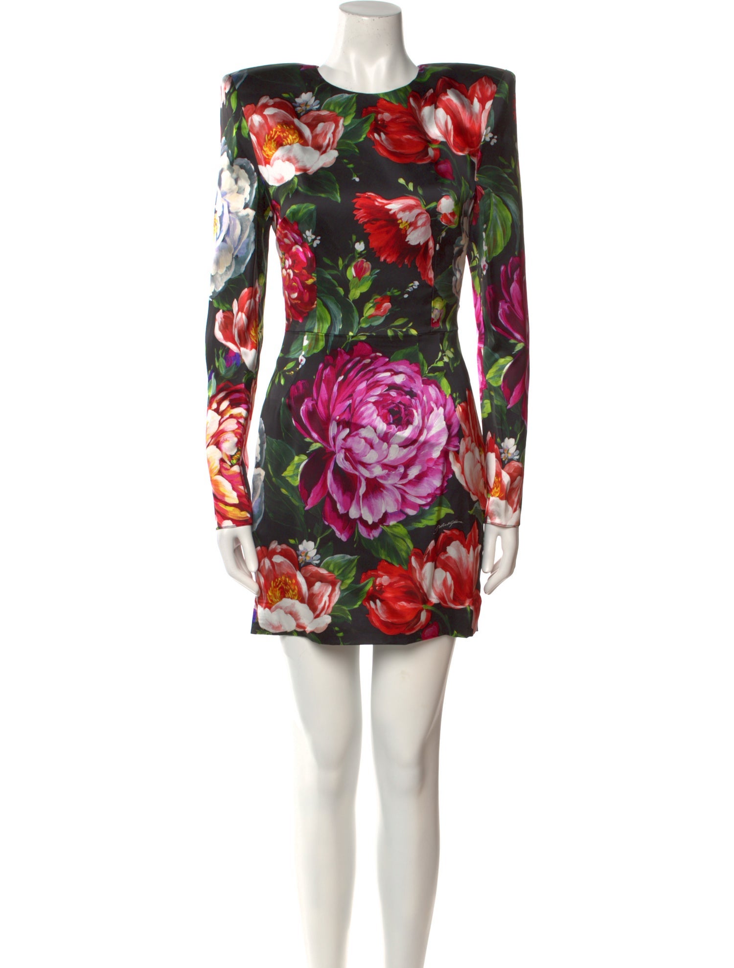 Dolce & Gabbana Floral Print Mini Dress