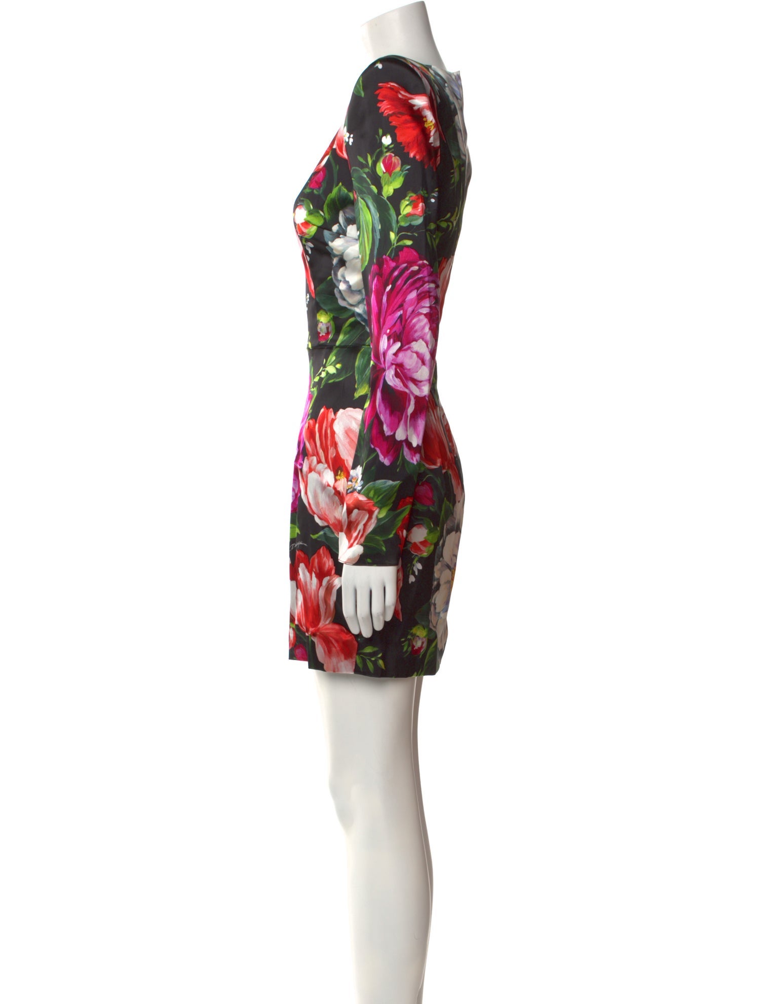 Dolce & Gabbana Floral Print Mini Dress