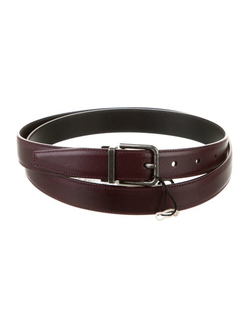 Dolce & Gabbana Skinny Leather Belt