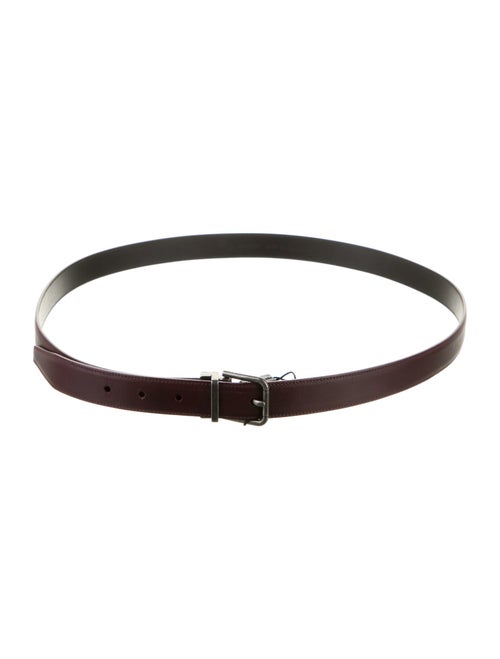 Dolce & Gabbana Skinny Leather Belt