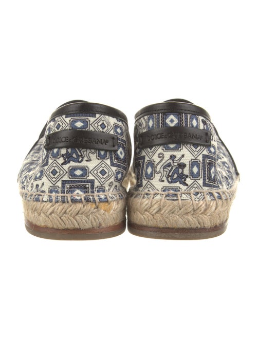 Dolce & Gabbana Canvas Printed Espadrilles