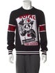 Dolce & Gabbana Virgin Wool Graphic Print Pullover