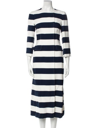 Dolce & Gabbana Striped Coat