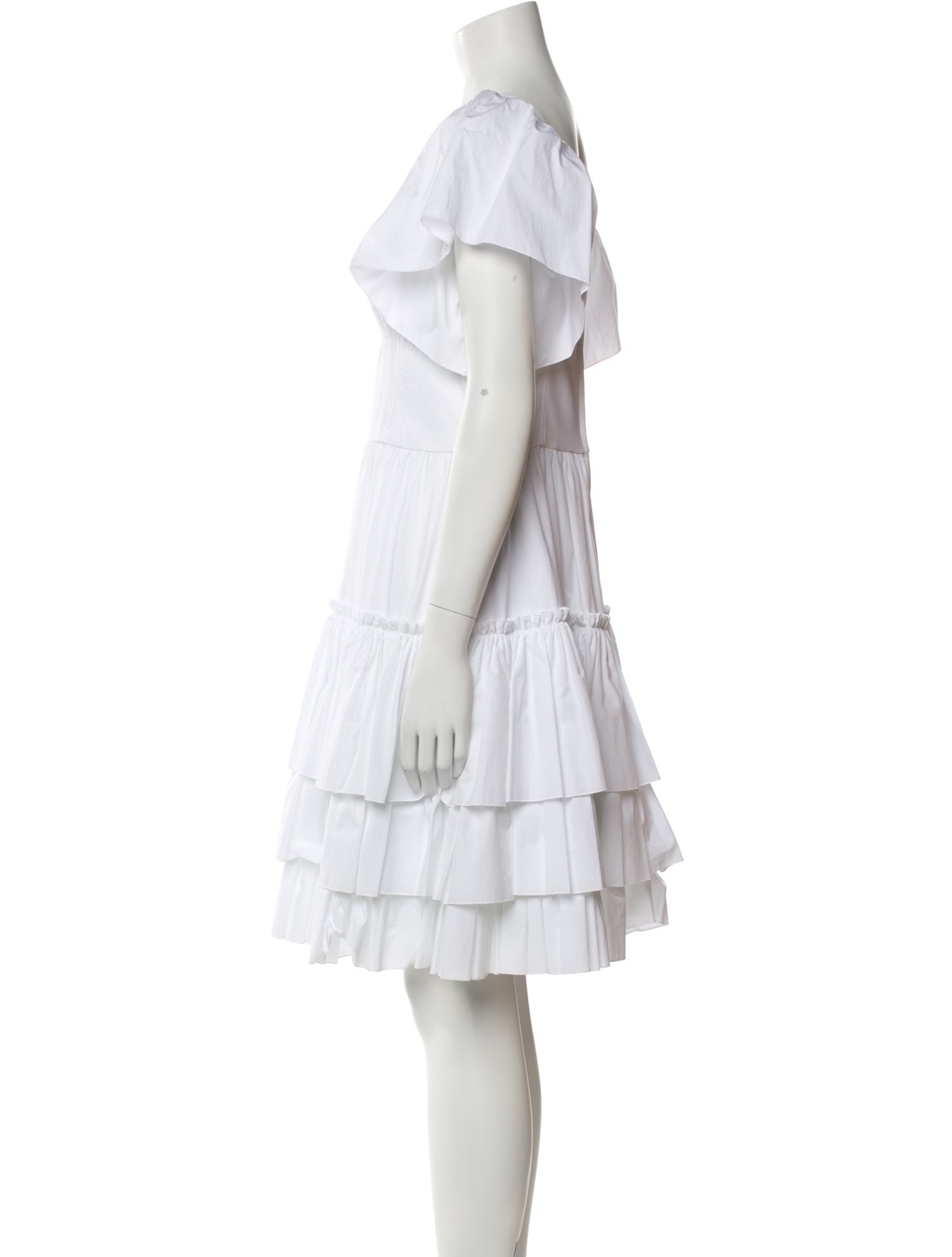 Dolce & Gabbana V-Neck Knee-Length Dress w/ Tags