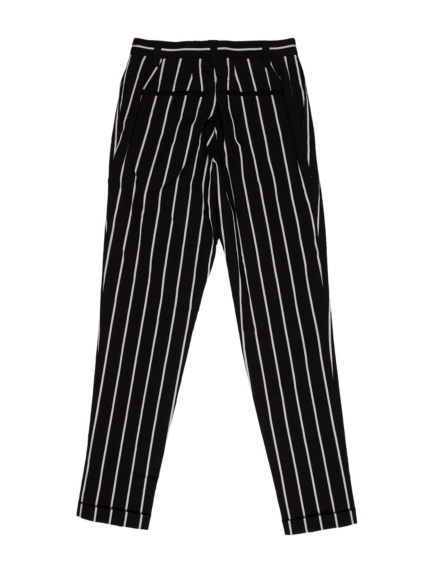 Dolce & Gabbana Striped Straight Leg Pants