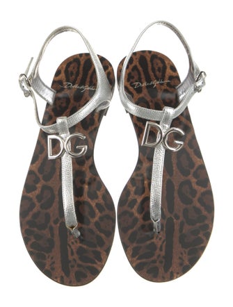 Dolce & Gabbana Leather Sandals